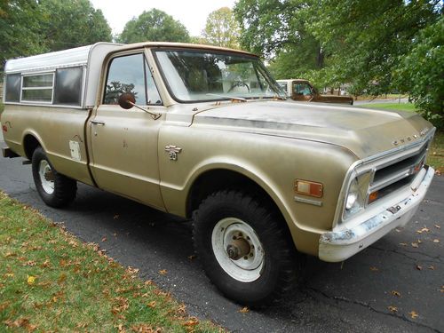 1968 chevrolet c20 4x4 original survivor