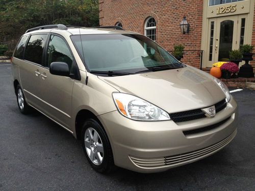 2004 toyota sienna le, 8 passenger, alloy wheels, nice shape, runs great, cheap