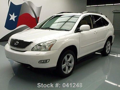 2005 lexus rx330 htd leather sunroof nav rear cam 56k texas direct auto