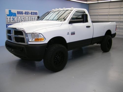 We finance!!!  2011 ram 2500hd cummins diesel 4x4 auto lift air sus texas auto