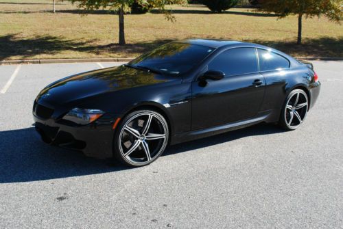 2007 bmw m6 coupe,  custom foose 22&#034; wheels 2 year extended  warranty 525+ hp