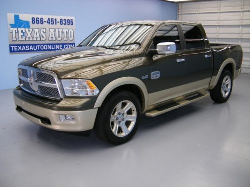 We finance!! 2012 ram 1500 laramie longhorn 4x4 hemi nav heated seats texas auto