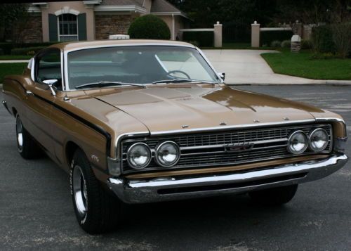 One family ncarolina / florida restored- 1968 ford torino gt fastback  - 1k mi