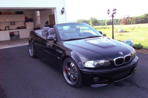 2001 bmw m3 base convertible 2-door 3.2l no reserve