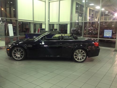 Bmw m3, e93, dct, jerez black, convertible, 1-owner, priced to sell!!!