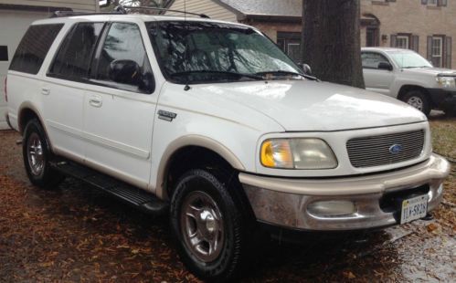 1997 ford expedition 4x4 eddie bauer with 3rd seat &amp; factory air ride