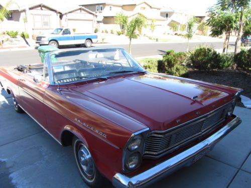 Ford galaxie 500 ltd convertible 1965