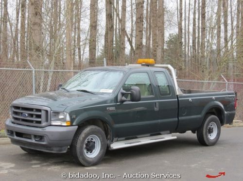 Ford f-250 extended cab pickup truck 5.4l a/t 8&#039; bed tow package headache rack