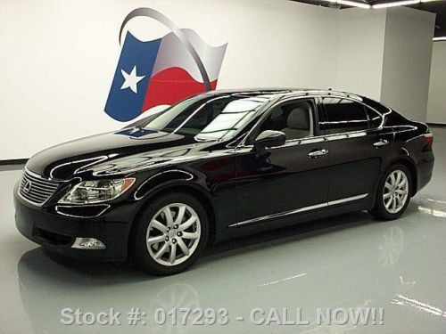 2007 lexus ls460 comfort leather sunroof nav rear cam! texas direct auto