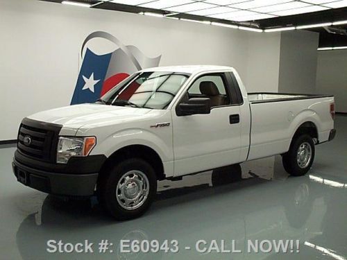 2010 ford f-150 xl regular cab long bed 4.6l v8 13k mi! texas direct auto