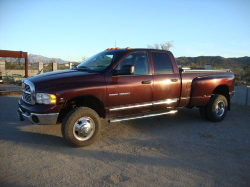 2005 dodge ram 3500 laramie crew cab pickup 4-door 5.9l