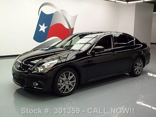 2013 infiniti g37 sport 6-spd sunroof nav rear cam 13k texas direct auto