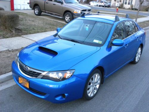 2008 subaru impreza wrx, 82k, clean carfax, full service history, adult owned