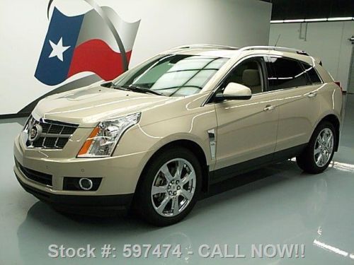 2011 cadillac srx performance pano roof nav 20&#039;s 23k mi texas direct auto