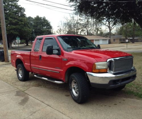 2000 ford f-250 super duty lariat extended cab pickup 4-door 7.3l