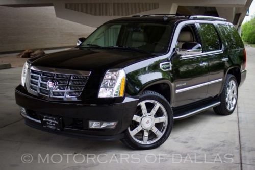 2010 cadilac escalade hybrid navigation 4x4 sat radio bluetooth sunroof heated