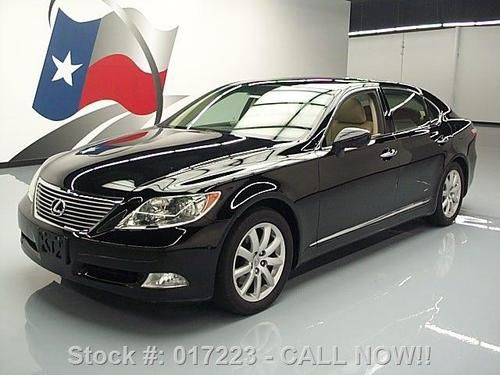 2007 lexus ls460 l leather sunroof nav rear cam 59k mi texas direct auto