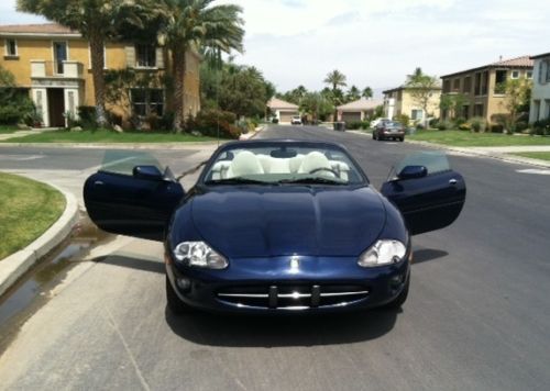 Beautiful sapphire blue xk8 convertible 77000 miles