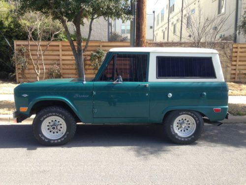 1968 ford bronco uncut - original body, great condition 4x4 68