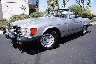 80 silver 450sl roadster only 70k mi must see like 380sl 1979 1981 77 78 81 82