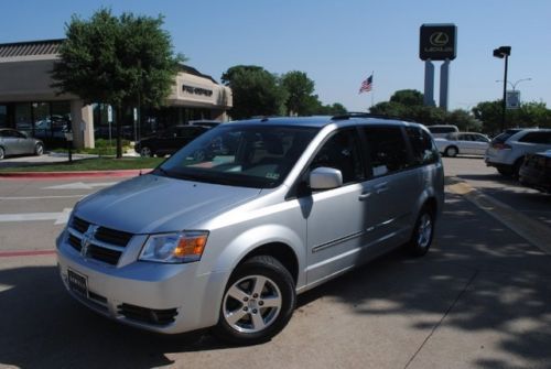 2008 dodge grand caravan sxt leather dvd quad seats camera low miles