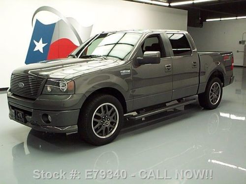 2008 ford f150 fx2 sport crew 5.4l side steps 20&#039;s 68k texas direct auto