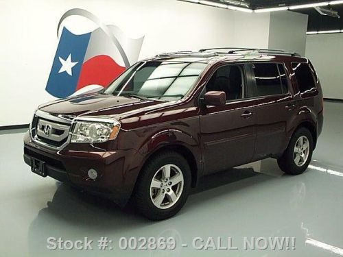 2011 honda pilot ex-l 4x4 sunroof rear cam 8pass 67k mi texas direct auto