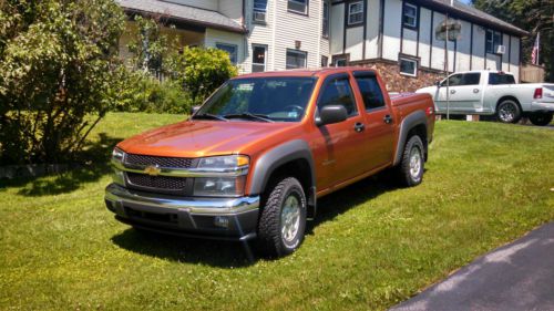 2004 chevrolet colorado z71 ls crew cab pickup 4-door 3.5l clean 1 owner