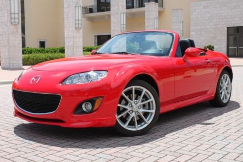 2010 mazda mx-5 miata grand touring only 5k miles appearance pkg clean carfax fl