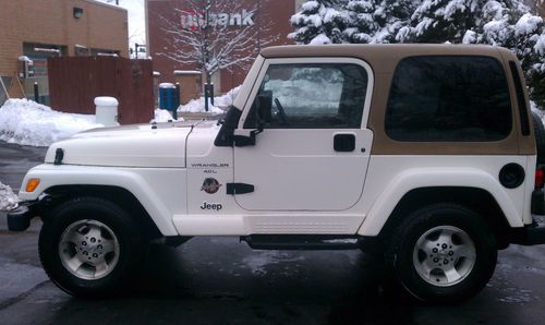 1999 jeep wrangler sahara sport utility 2-door 4.0l