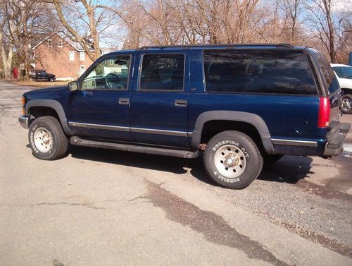 1999 chevy suburban 2500 4wd