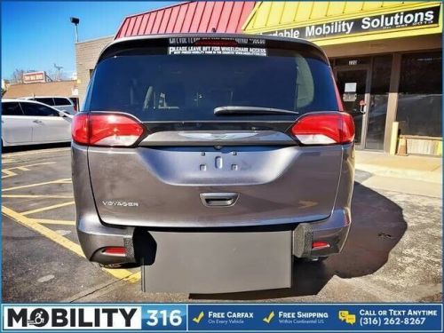 2021 chrysler voyager wheelchair, mobility, handicap wheelchair van