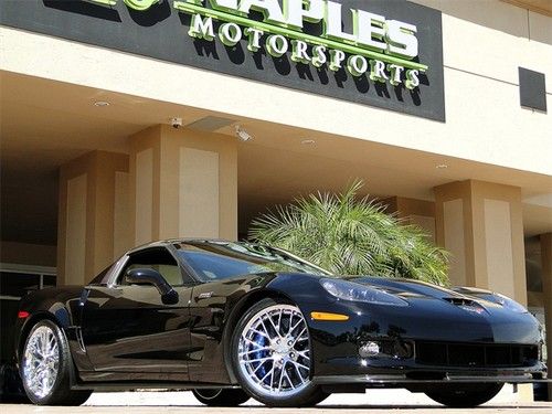 2010 chevrolet corvette zr1, 3zr package, 2k miles, black with black interior