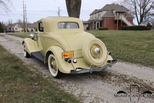 1934 ford model 40 3 window coupe