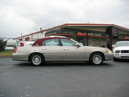 1999 lincoln town car signature sedan 4-door 4.6l 45k miles