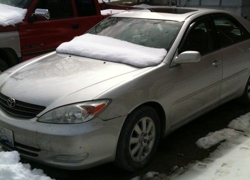 2002 toyota camry xle leather heated seats fleet maintained needs engine work