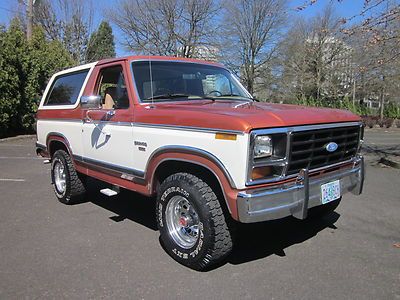 Buy used 84 Ford Bronco XLT. NO RESERVE. Lifted 31