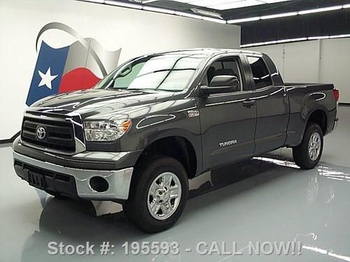 2011 toyota tundra double cab 4x4 5.7l v8 tow 21k miles texas direct auto