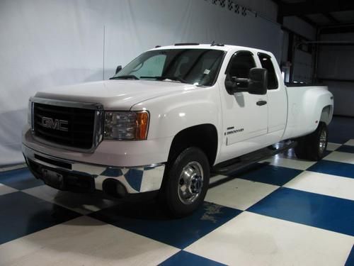 2007 gmc sierra 3500hd sle ext-cab 4wd drw...6.6l diesel