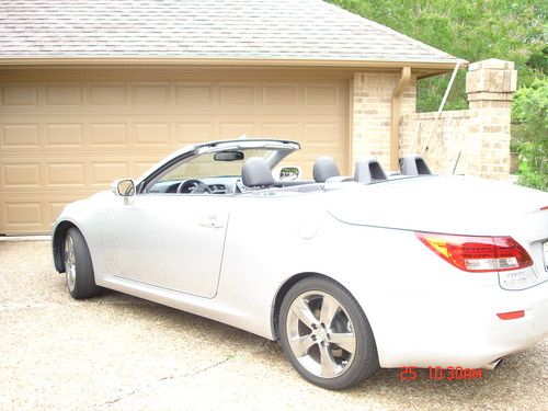 2010 lexus is250 c convertible 2-door 2.5l