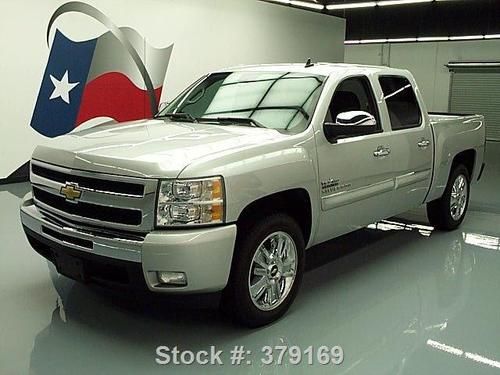 2011 chevy silverado lt texas ed crew 6-pass 20's 37k texas direct auto