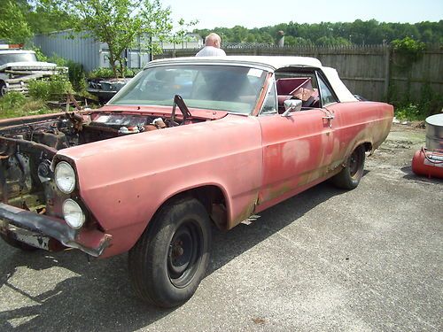 1967 ford fairlane 390gt s code 4 speed gt convertible project car rare big bloc