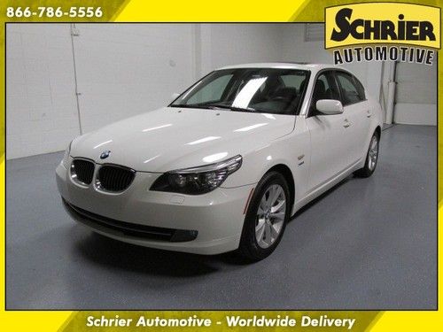 2010 bmw 535i xdrive 5 series white navigation sunroof