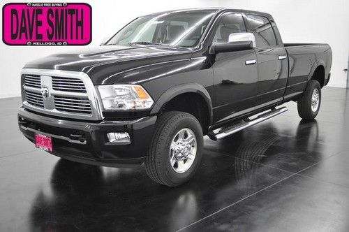 2012 new black limited crew 4wd diesel auto rearcam heated/ac leather sunroof!!