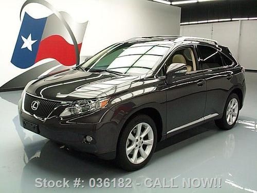 2010 lexus rx350 climate seats sunroof nav rear cam 27k texas direct auto