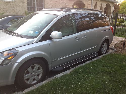 2006 nissan quest sl mini  van  3.5l special edition - no reserve