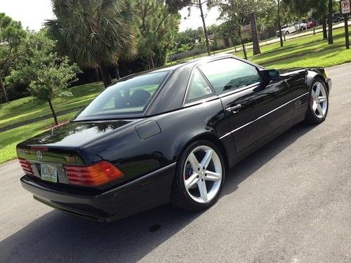 1992 mercedes 300sl hardtop convertible roadster low miles custom extras florida