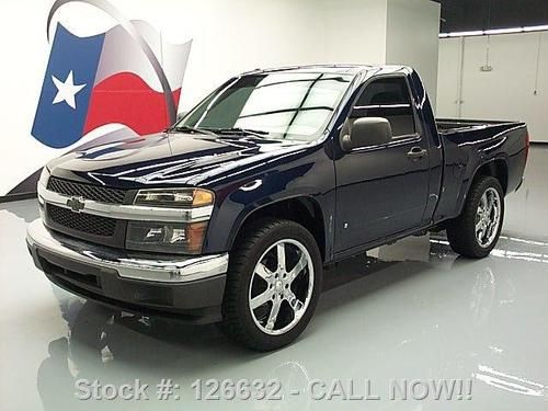 2008 chevy colorado z85 reg cab auto 20" wheels 59k mi texas direct auto