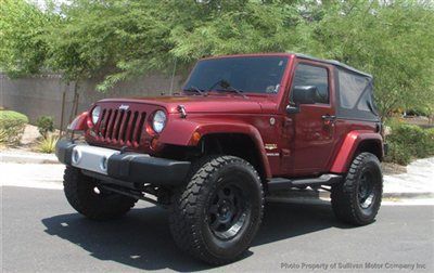 2009 jeep wrangler sahara 2 door ultra low miles  we ship anywere usa