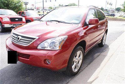 2008 lexus rx 400h rx400h hybrid sunroof leather navigation heated seats nice!